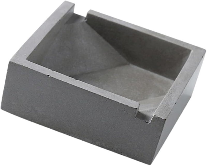 مطفأة سجائر إسمنتية جرة ديكور منزل صناعي أنيق للاستخدام الداخلي والخارجي هدية فريدة للمدخنين - Image 1